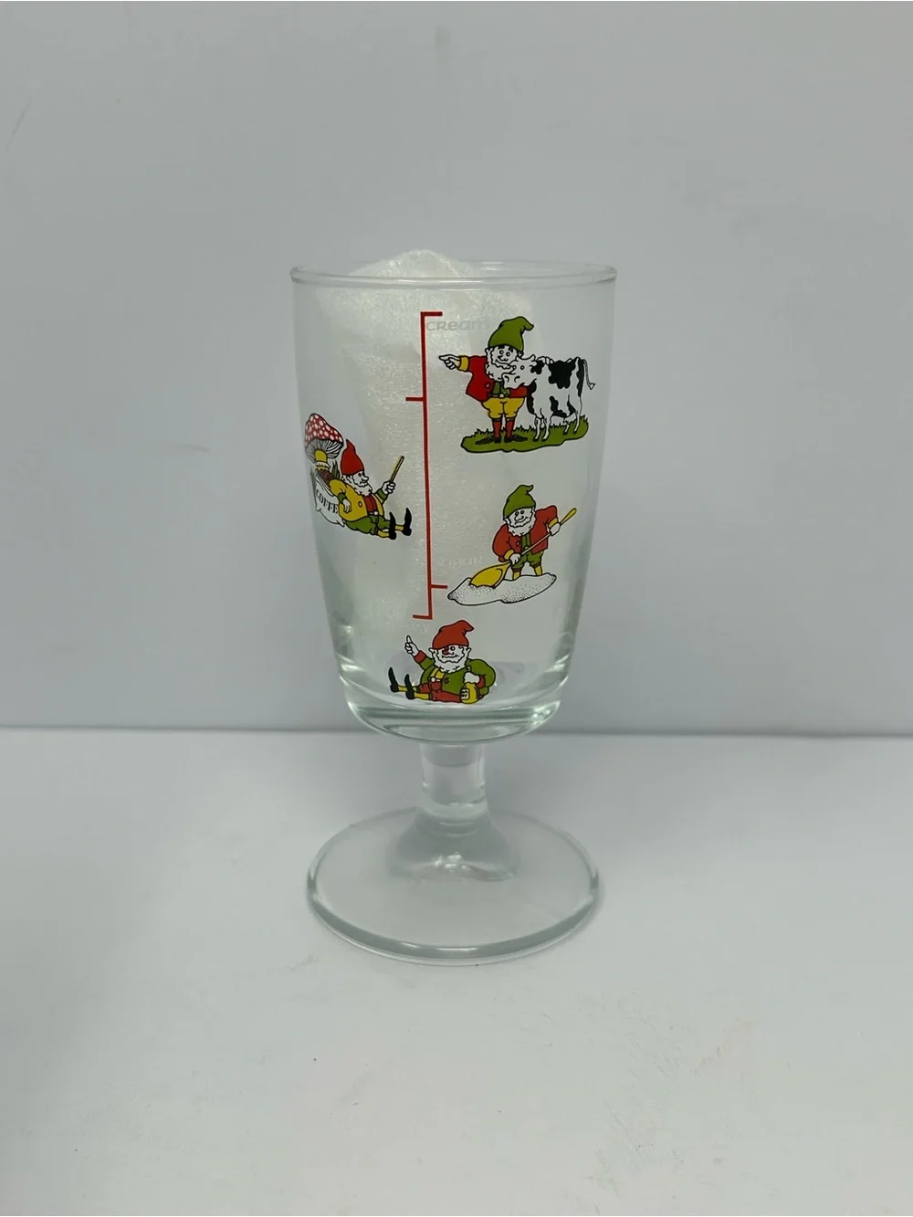 NEW! Vintage Irish Coffee Glasses Set of 2 Decorated w/Recipe V4